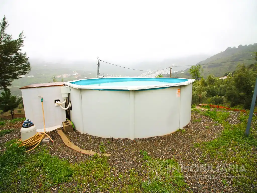 Piscina de Finca rústica de alquiler en Tolox con Piscina