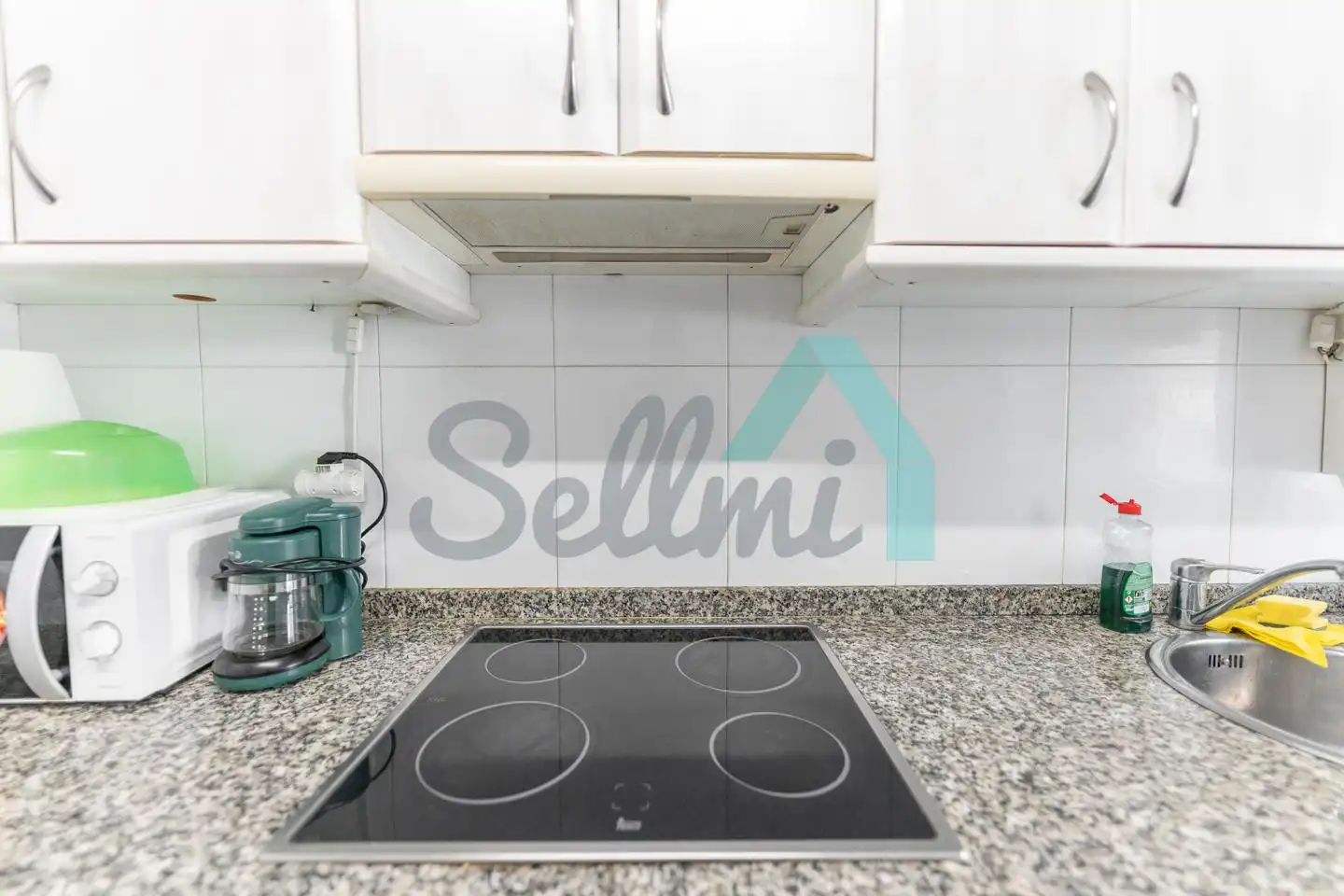 Cocina de Piso de alquiler en Gijón  con Calefacción, Parquet y Amueblado