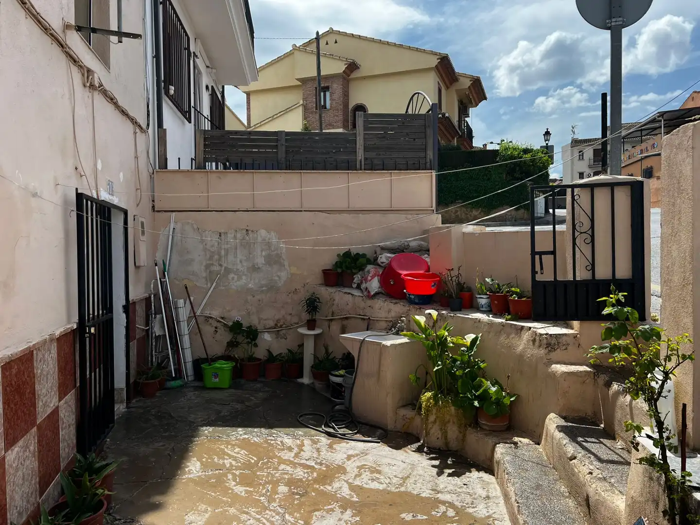 Terraza de Casa adosada en venta en La Zubia