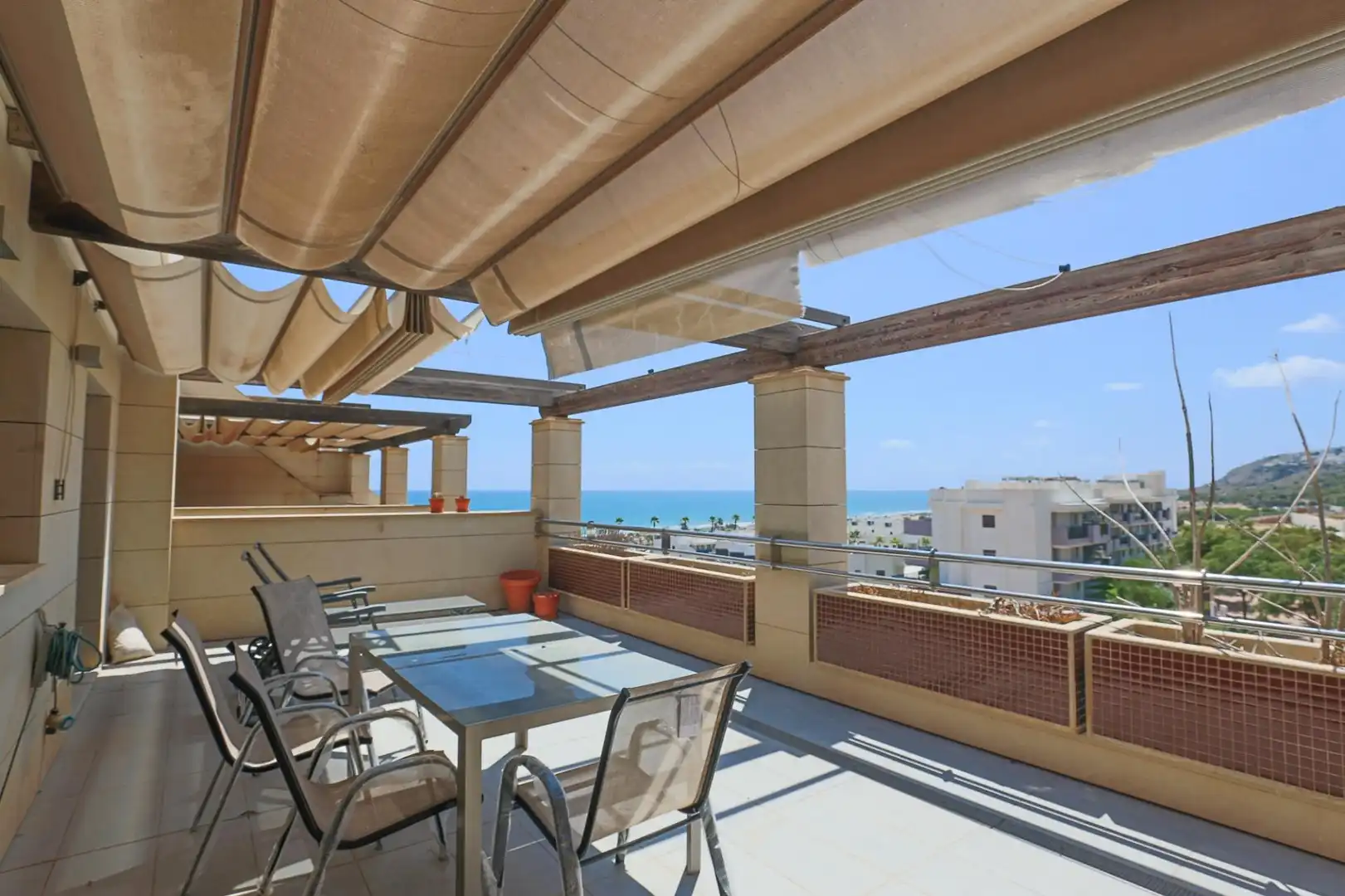 Terrassa de Apartament de lloguer en Elche / Elx amb Aire condicionat, Calefacció i Terrassa