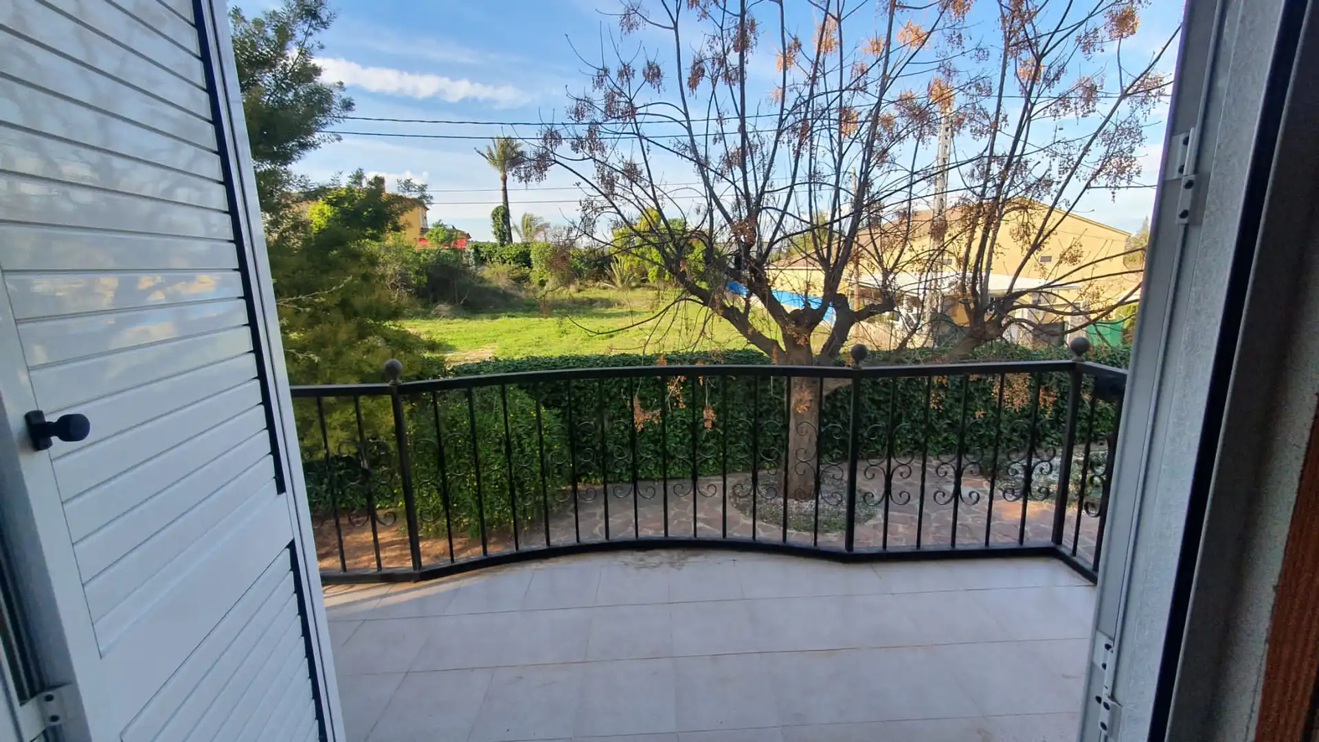 Terraza de Casa o chalet en venta en L'Alcúdia de Crespins con Piscina