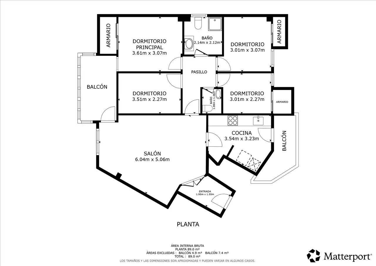Flat for sale in Madrid  with Air Conditioner, Terrace and Furnished