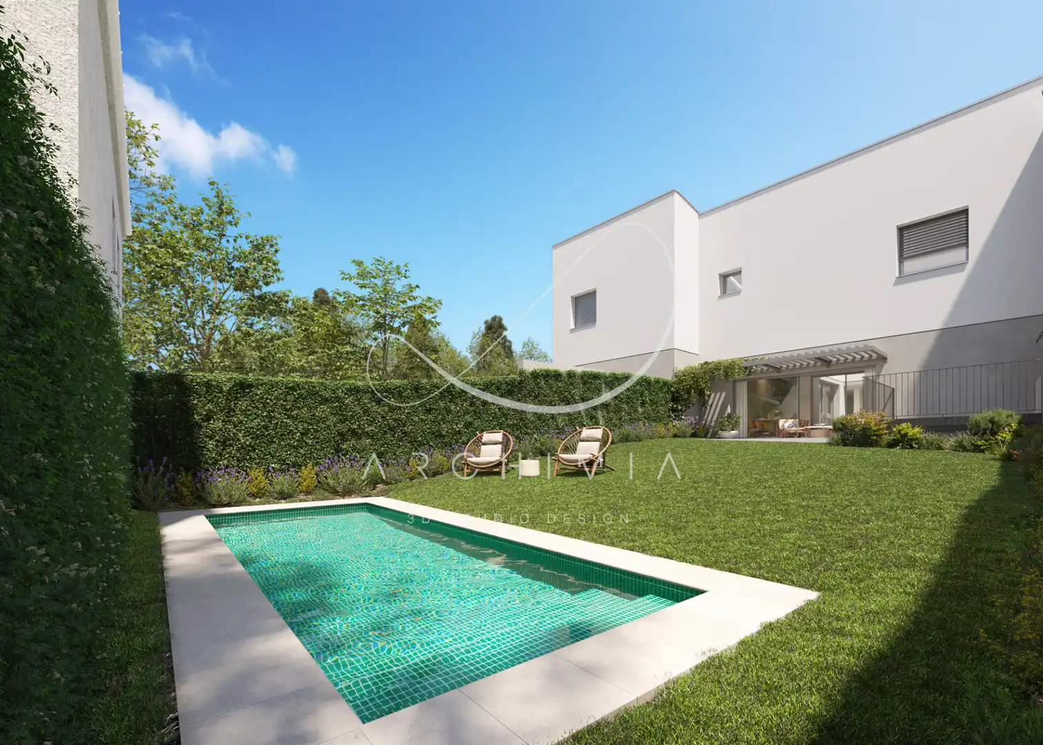 Doppelhaushälfte mit Pool zum Verkauf in Calle del Duero 1, imagen 3