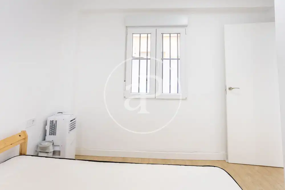 Schlafzimmer von Wohnung zur Miete in Valencia mit Klimaanlage, Heizung und Terrasse