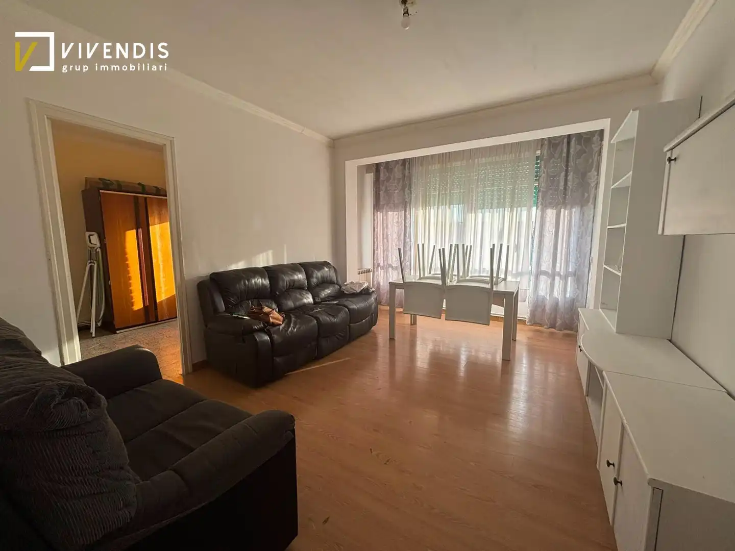 Living room of Flat for sale in Lleida  with Heating, Storage room and Balcony