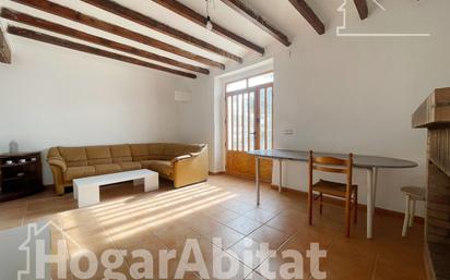 Living room of House or chalet for sale in Oliva  with Air Conditioner and Terrace