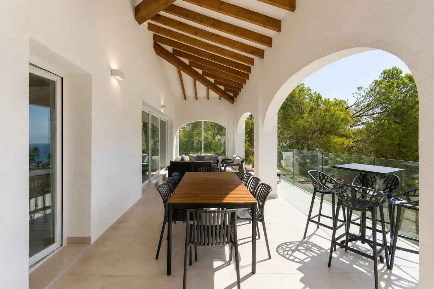 Terrassa de Casa o xalet de lloguer en Altea amb Aire condicionat, Calefacció i Jardí privat