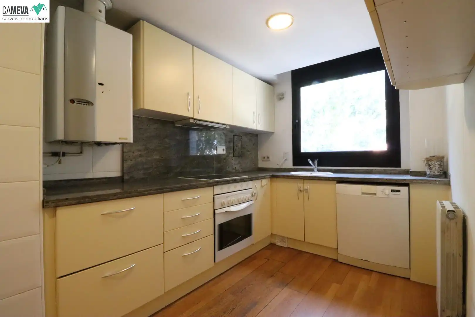 Kitchen of Flat for sale in Sabadell  with Air Conditioner, Heating and Storage room