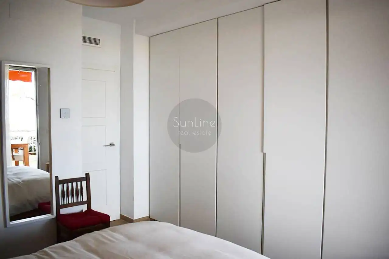 Schlafzimmer von Wohnung zum Verkauf in Gandia mit Klimaanlage, Terrasse und Möbliert
