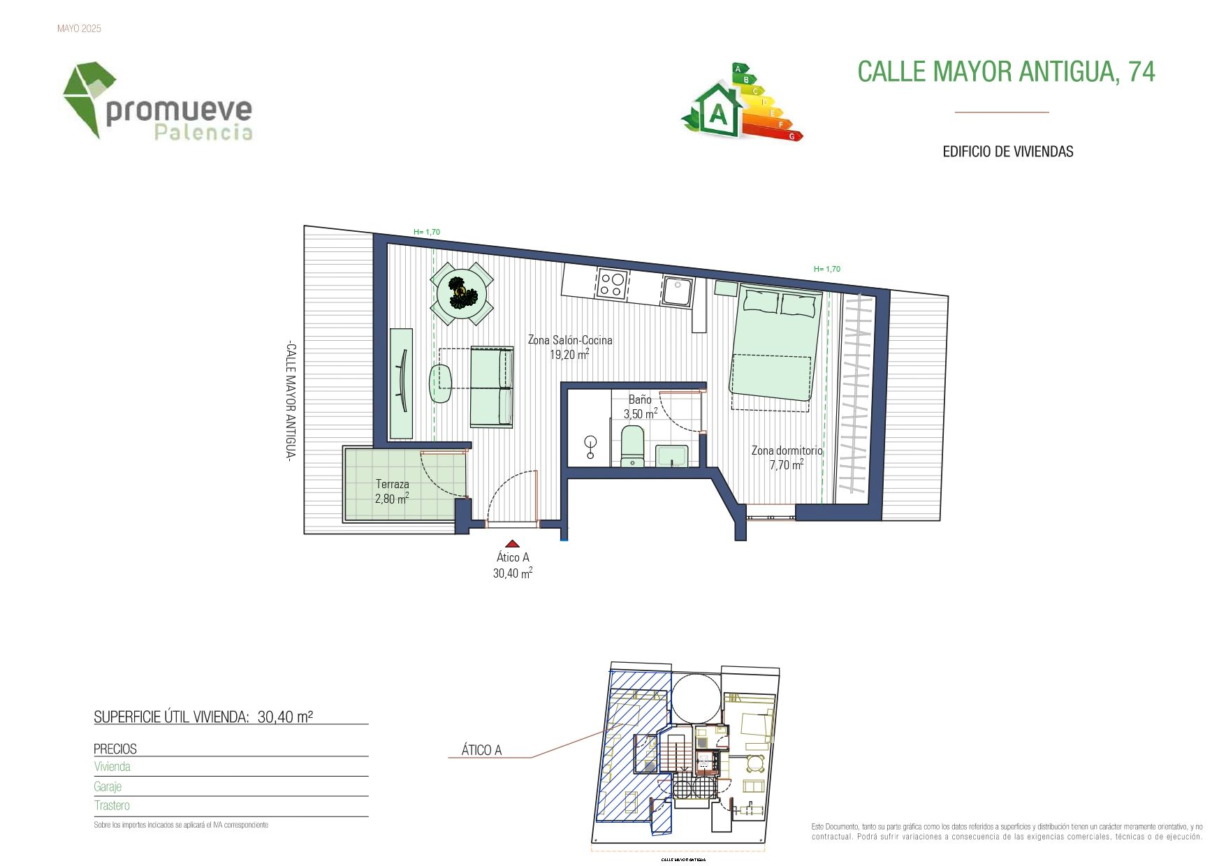 Apartament en venda en Palencia Capital