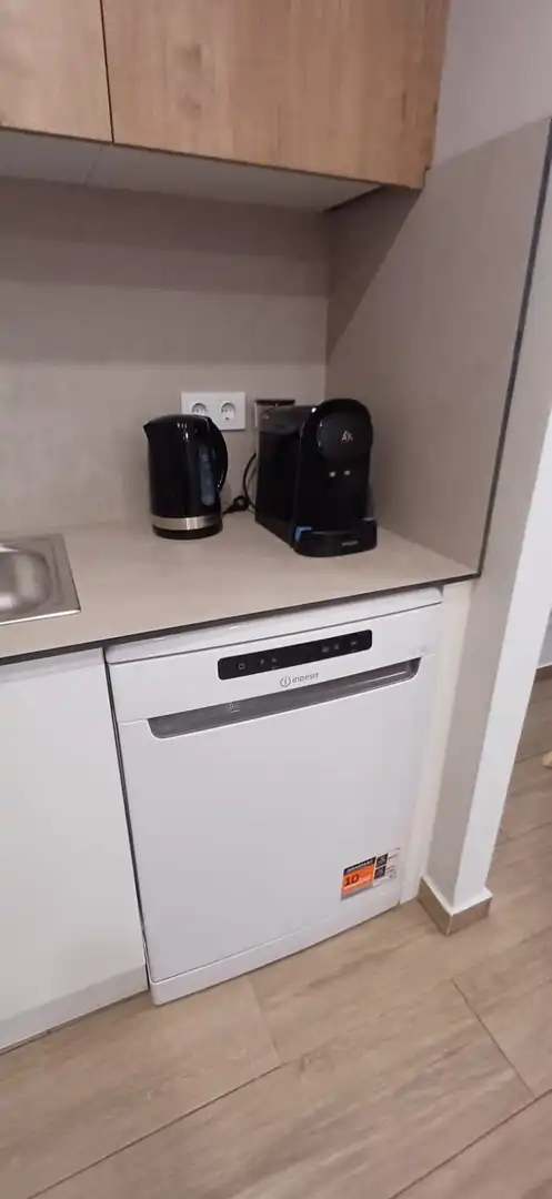 Kitchen of Apartments for sale in Villajoyosa / La Vila Joiosa  with Air Conditioner, Private garden and Terrace