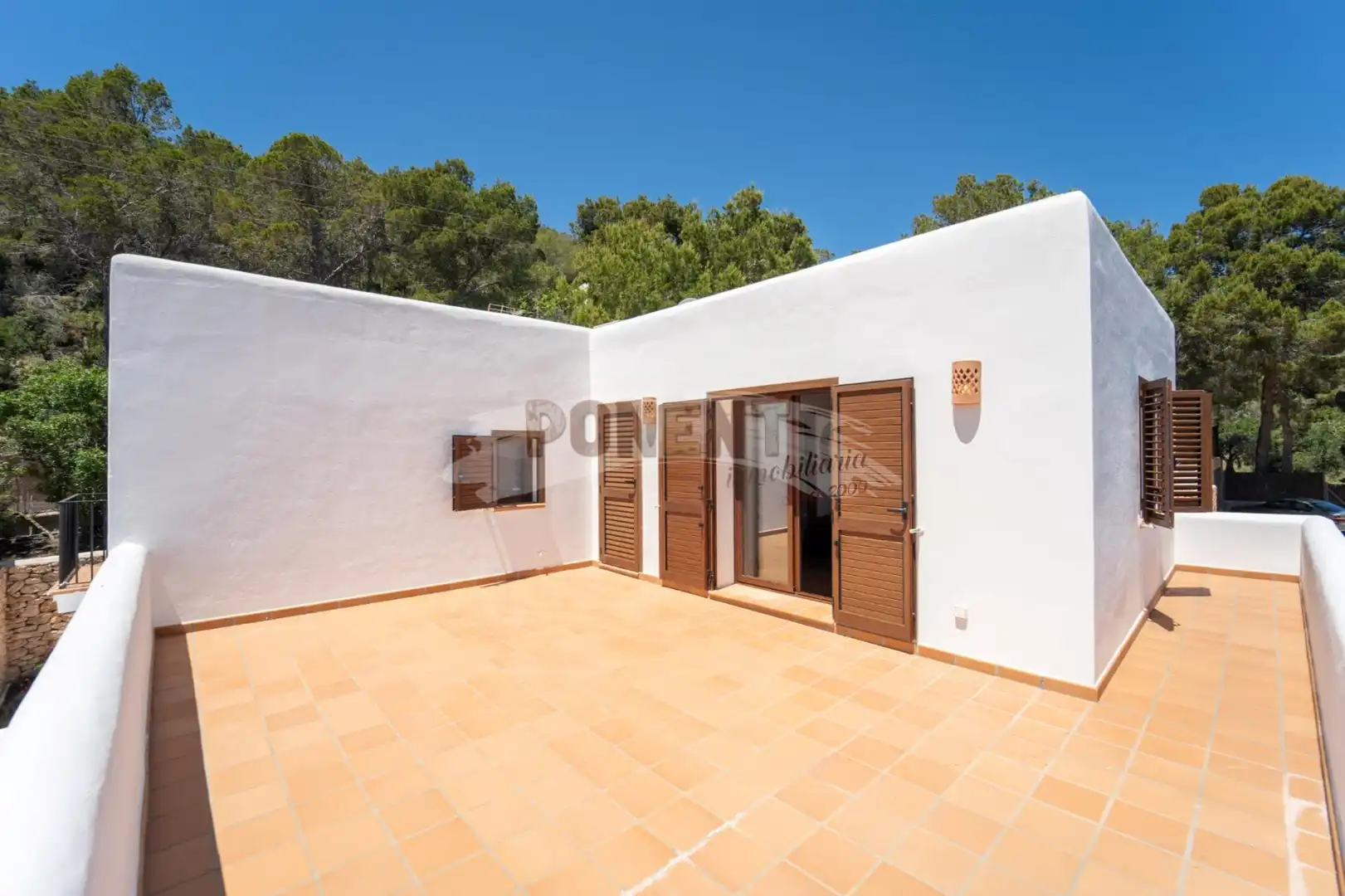 Vista exterior de Casa o chalet de alquiler en Sant Josep de sa Talaia con Aire acondicionado, Calefacción y Jardín privado