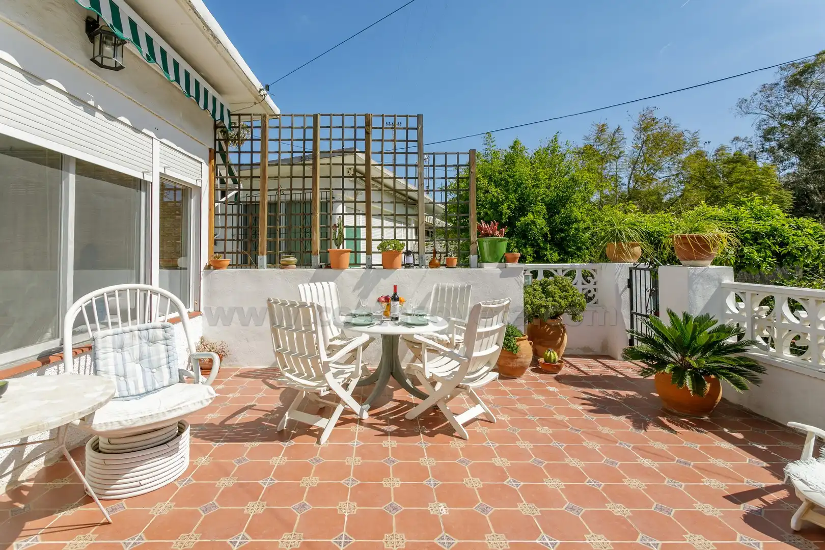 Terrace of Detached homes for sale in El Campello  with Air Conditioner, Private garden and Terrace