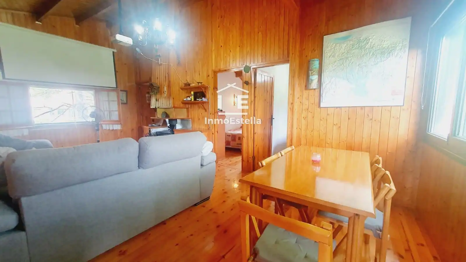 Sala d'estar de Casa o xalet en venda en Améscoa Baja amb Calefacció, Jardí privat i Terrassa