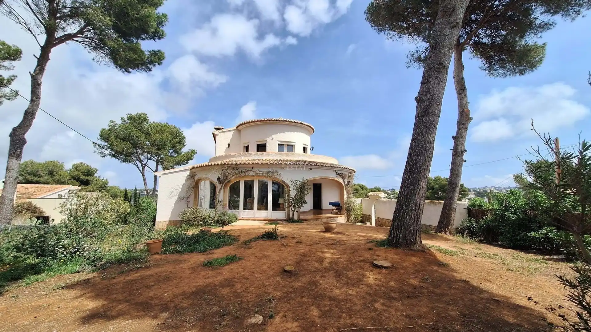 Exterior view of Houses for sale in Jávea / Xàbia  with Heating, Terrace and Swimming Pool