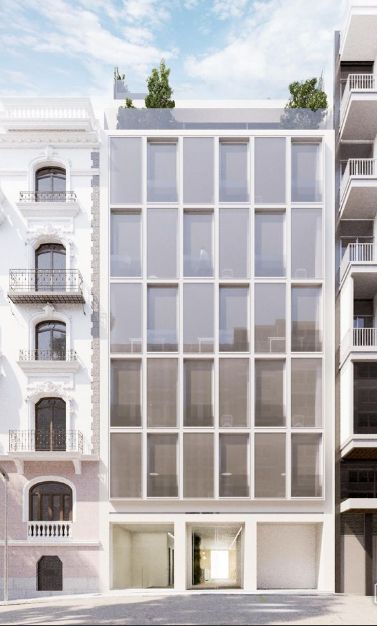 Außenansicht von Gebaude zur Miete in  Madrid Capital