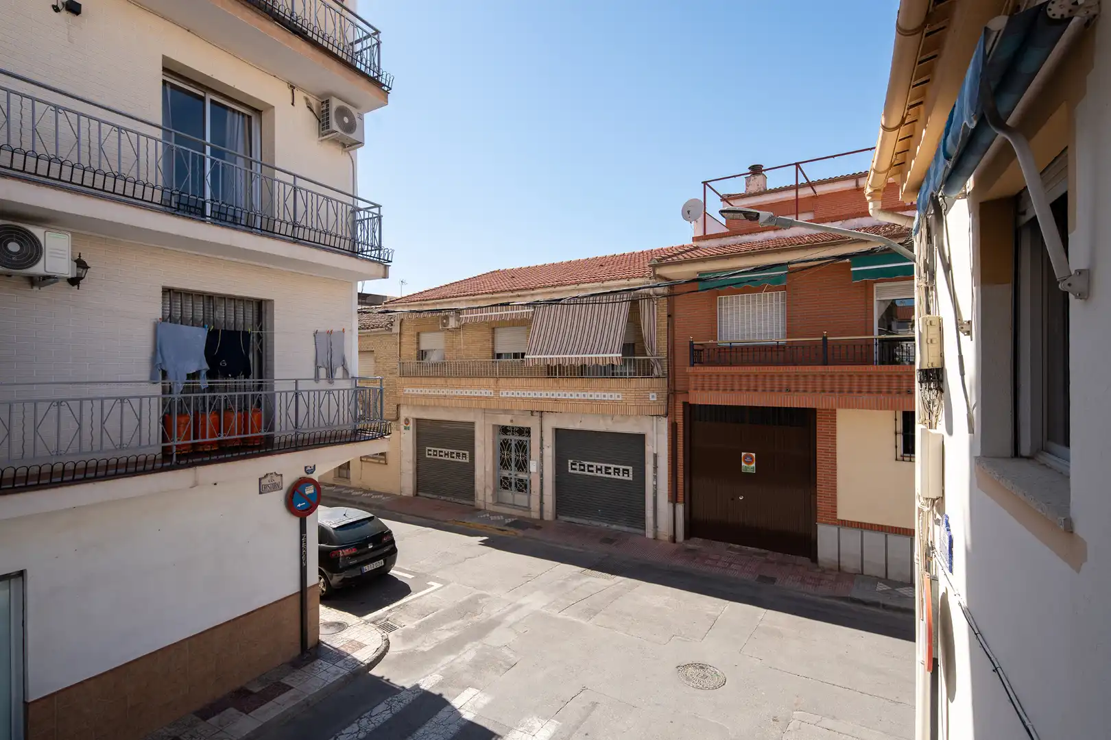 Vista exterior de Casa adosada en venta en Maracena con Aire acondicionado, Terraza y Amueblado