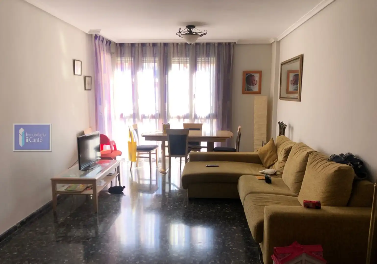 Living room of Flat for sale in Alcoy / Alcoi  with Storage room and Balcony