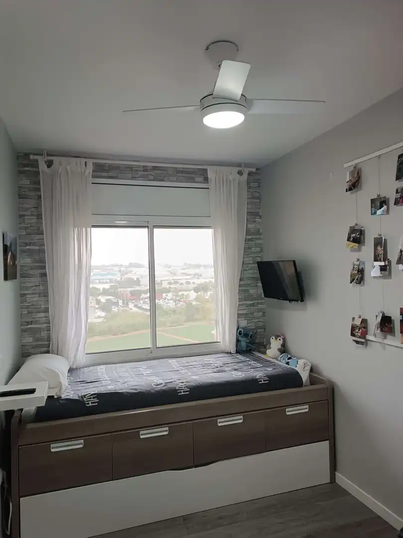 Habitación de Piso para compartir en Lliçà de Vall con Aire acondicionado, Terraza y Amueblado