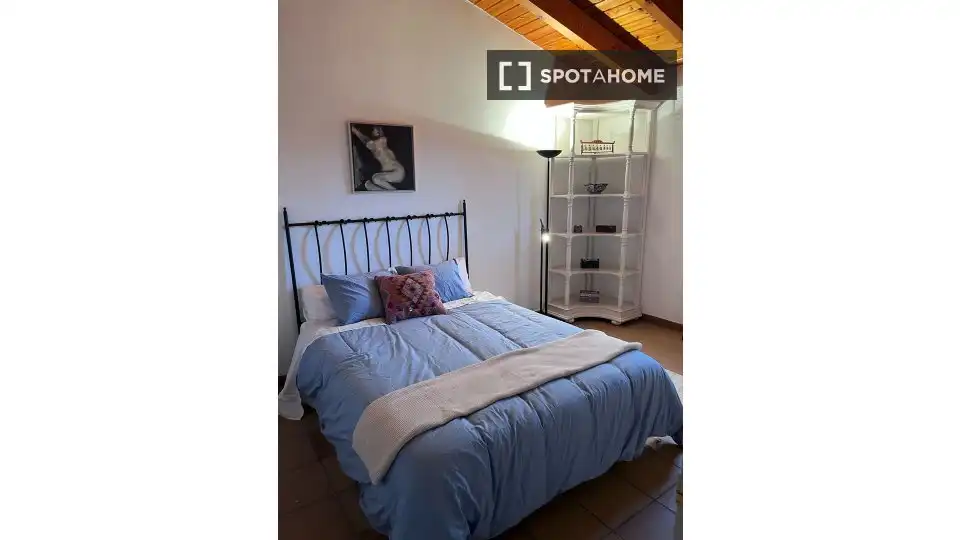 Bedroom of Apartments for share in Bigues i Riells del Fai  with Air Conditioner, Terrace and Furnished