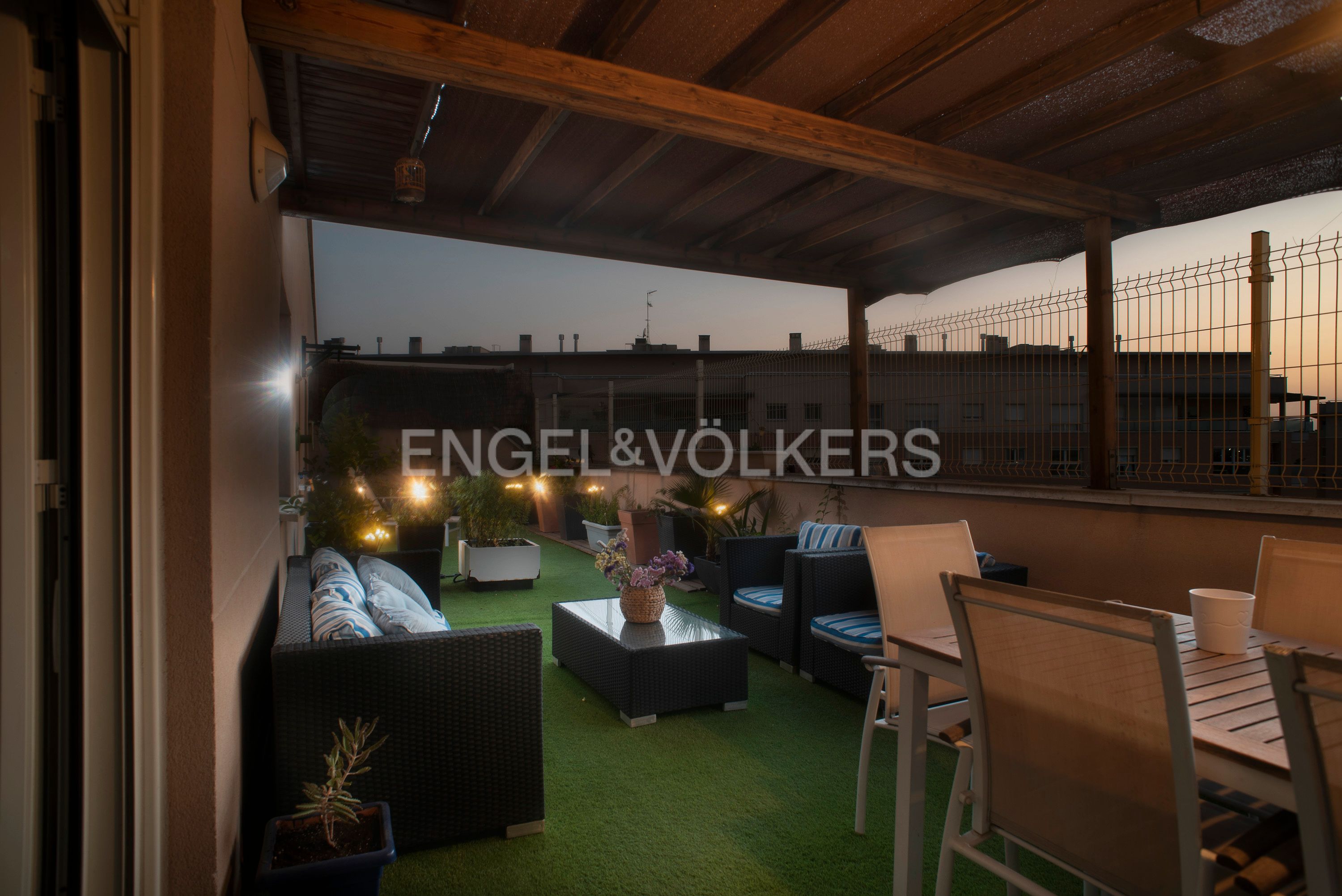 Terrace of Attic for sale in  Madrid Capital  with Heating, Terrace and Swimming Pool