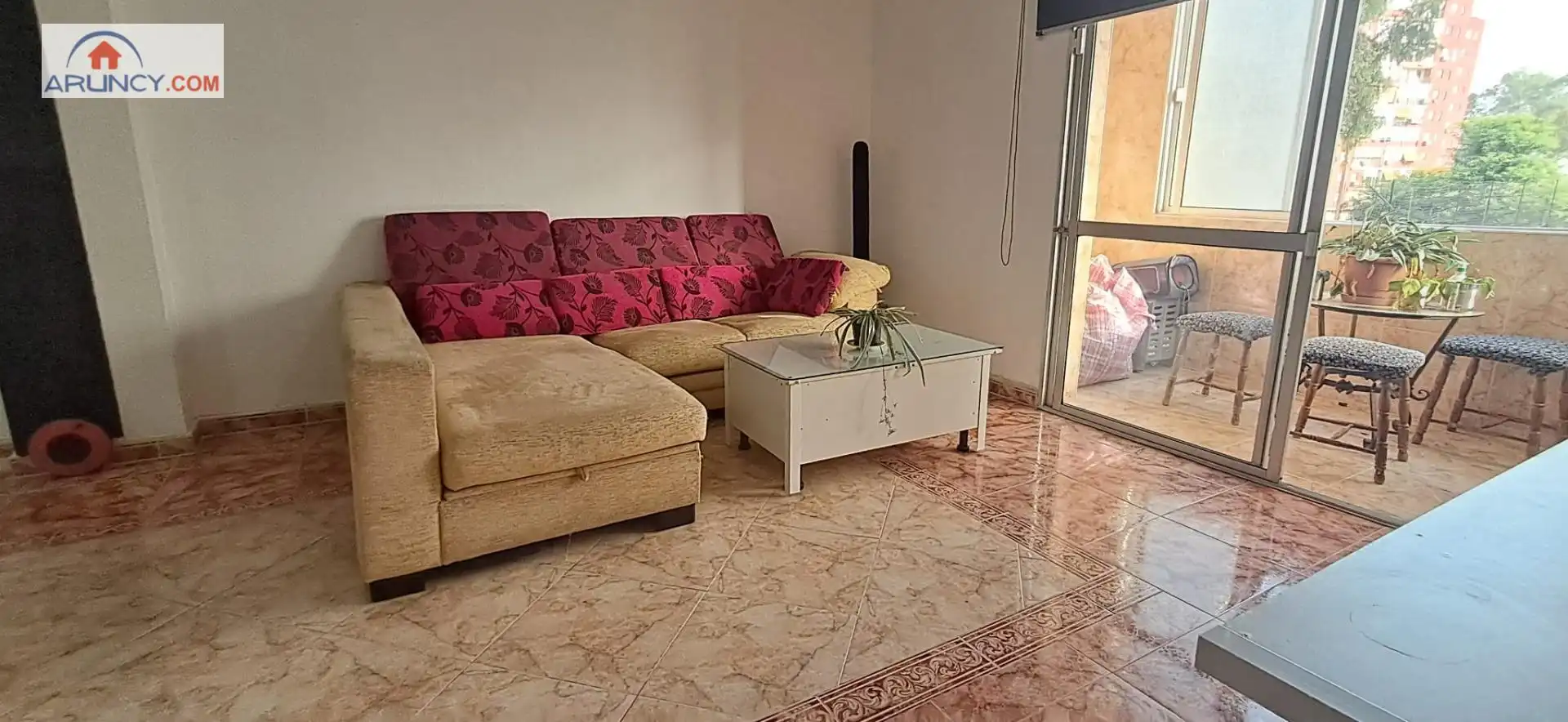 Living room of Flat for sale in Montequinto  with Air Conditioner, Private garden and Community pool