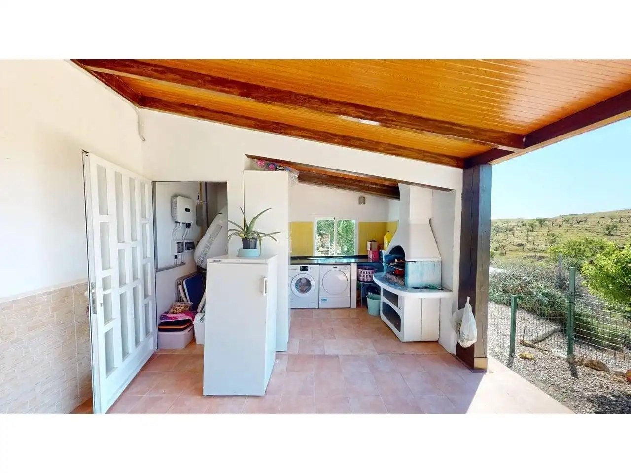 Cocina de Casa o chalet en venta en Caravaca de la Cruz con Aire acondicionado, Calefacción y Jardín privado