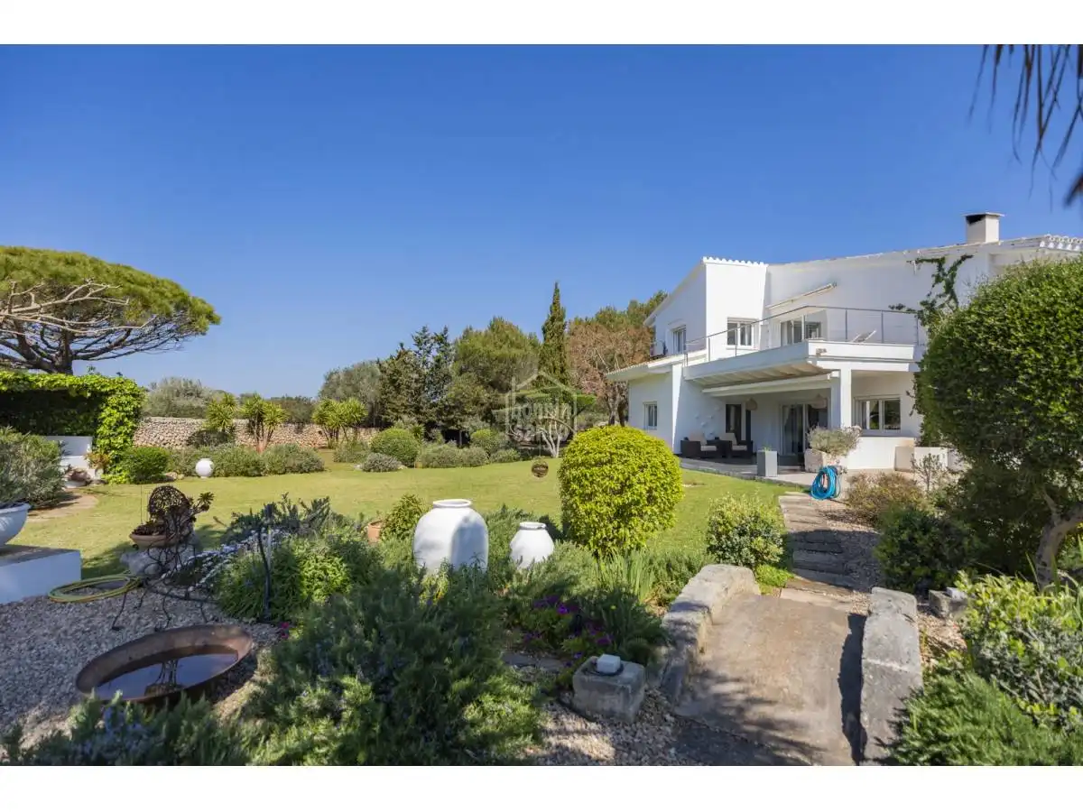 Jardín de Finca rústica en venta en Sant Lluís con Jardín privado, Terraza y Piscina