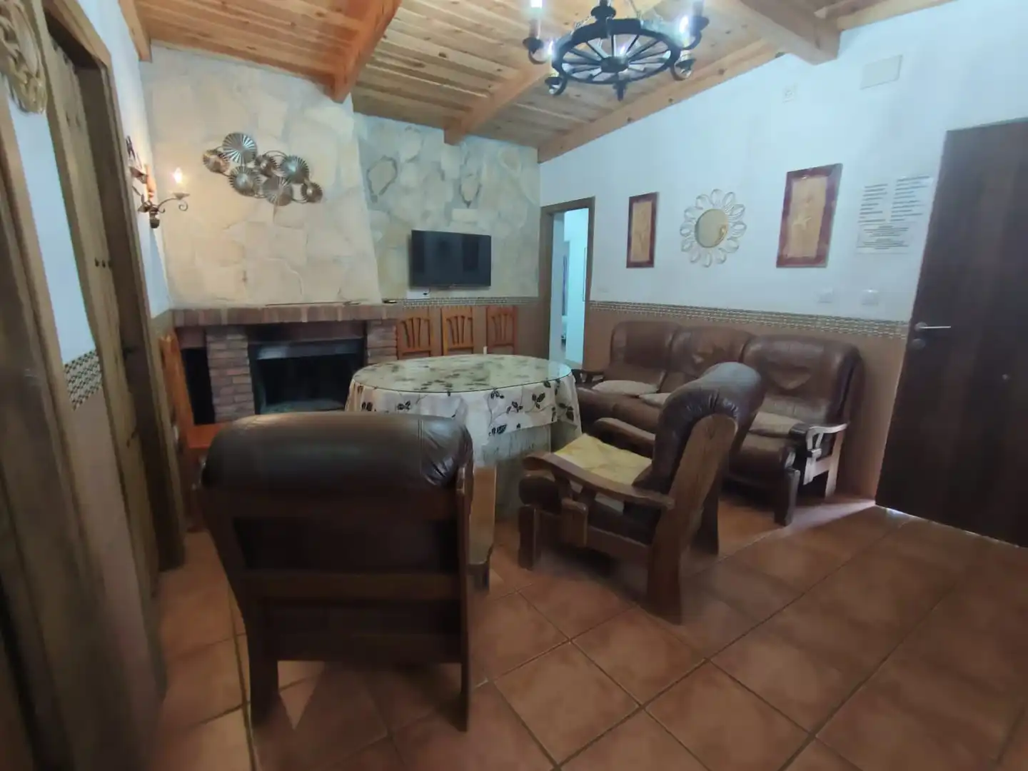 Living room of Country homes for sale in Guadix  with Furnished, Oven and Washing machine