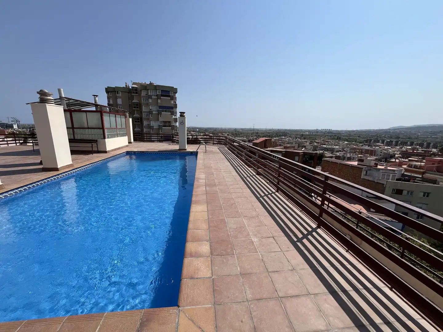 Swimming pool of Flat for sale in Cornellà de Llobregat  with Heating and Swimming Pool