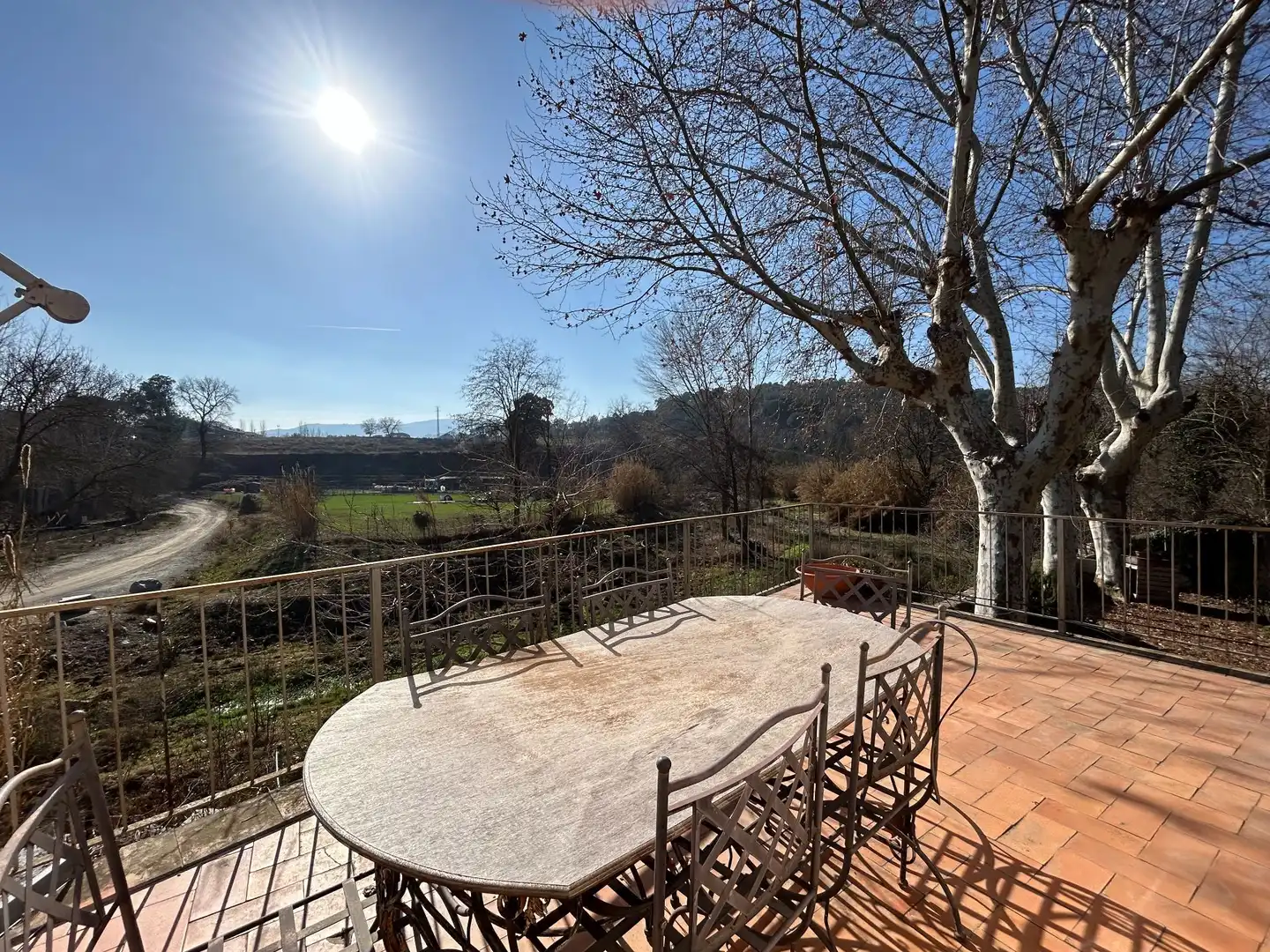 Terrassa de Finca rústica en venda en Santa Maria de Palautordera amb Calefacció