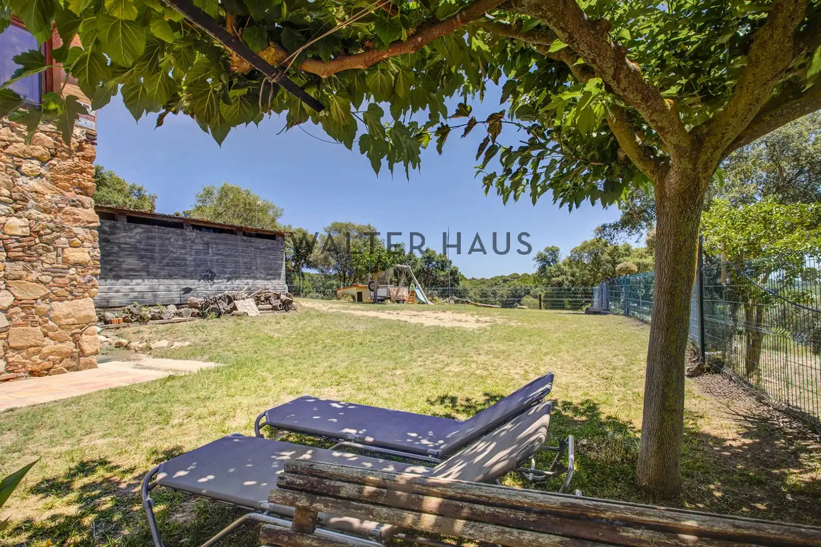 Jardí de Finca rústica en venda en Calonge i Sant Antoni amb Aire condicionat, Jardí privat i Terrassa