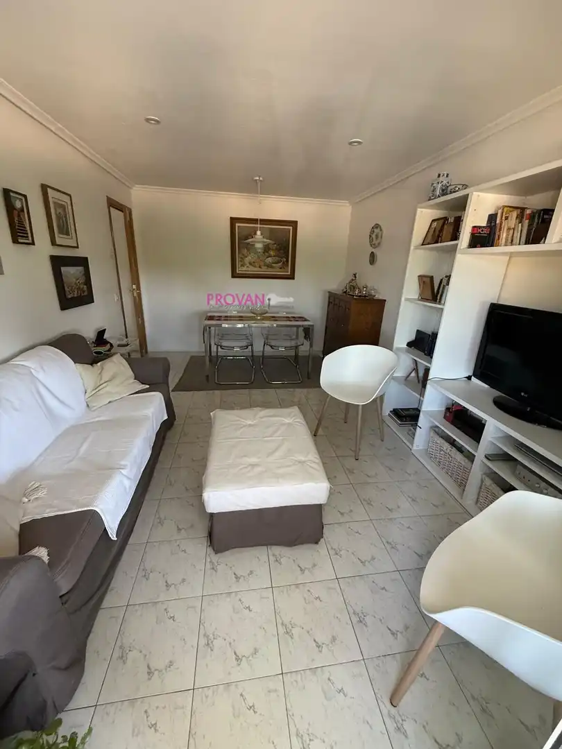 Wohnzimmer von Wohnung zum Verkauf in Madrid mit Klimaanlage, Terrasse und Möbliert