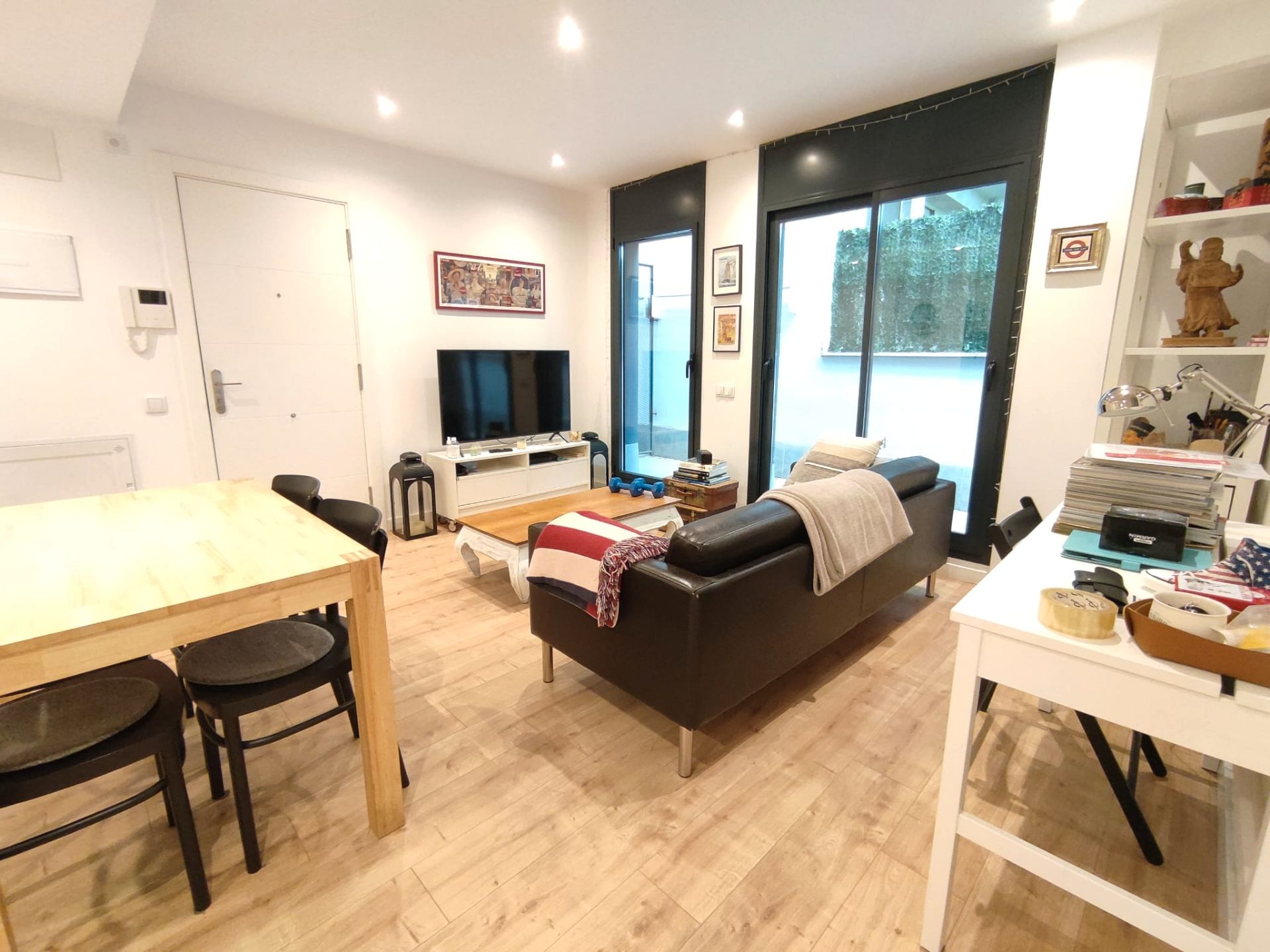 Sala de estar de Piso en venta en Rubí con Aire acondicionado, Calefacción y Parquet