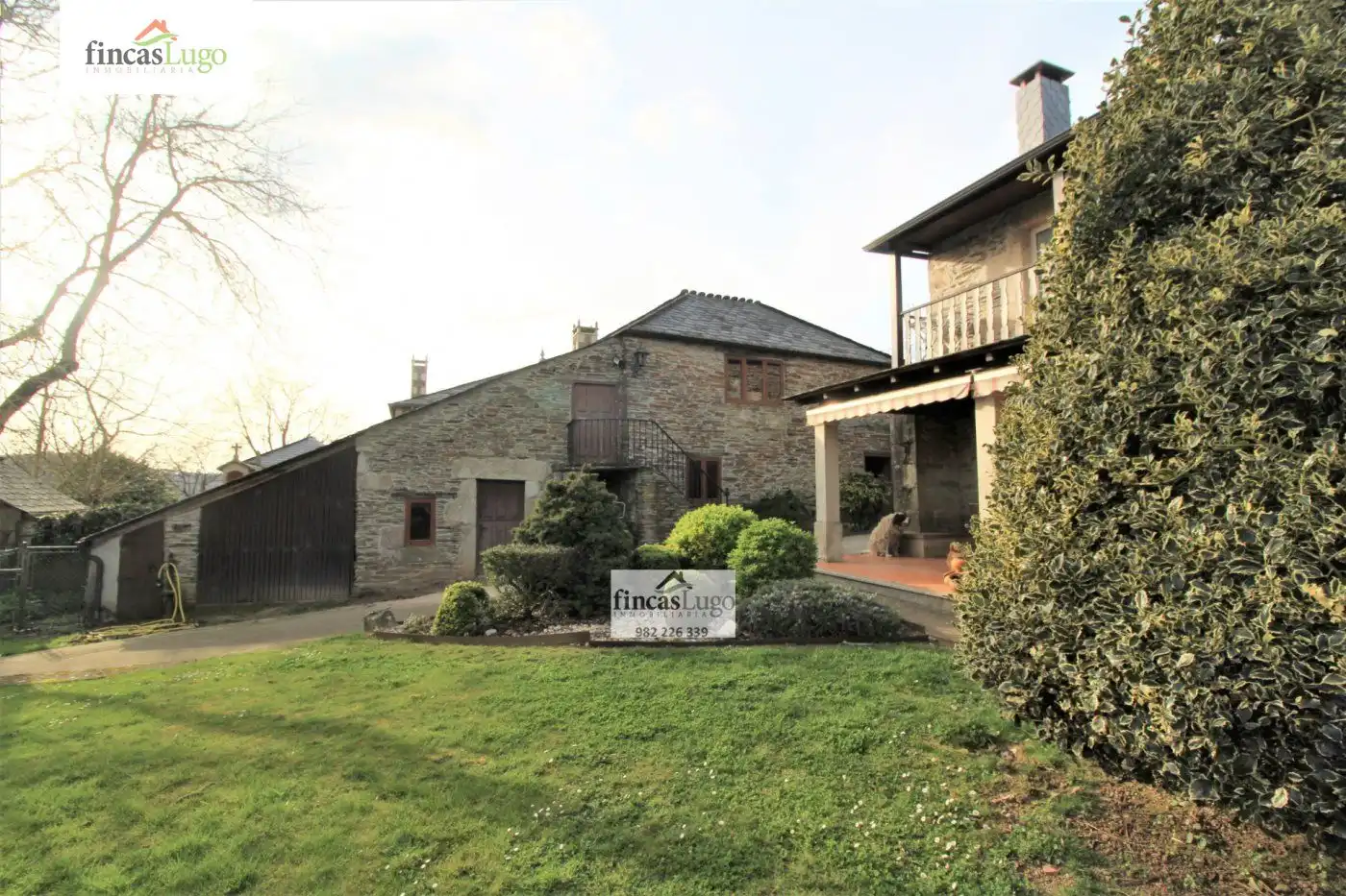 Vista exterior de Casa o chalet en venta en Lugo con Jardín privado, Terraza y Trastero