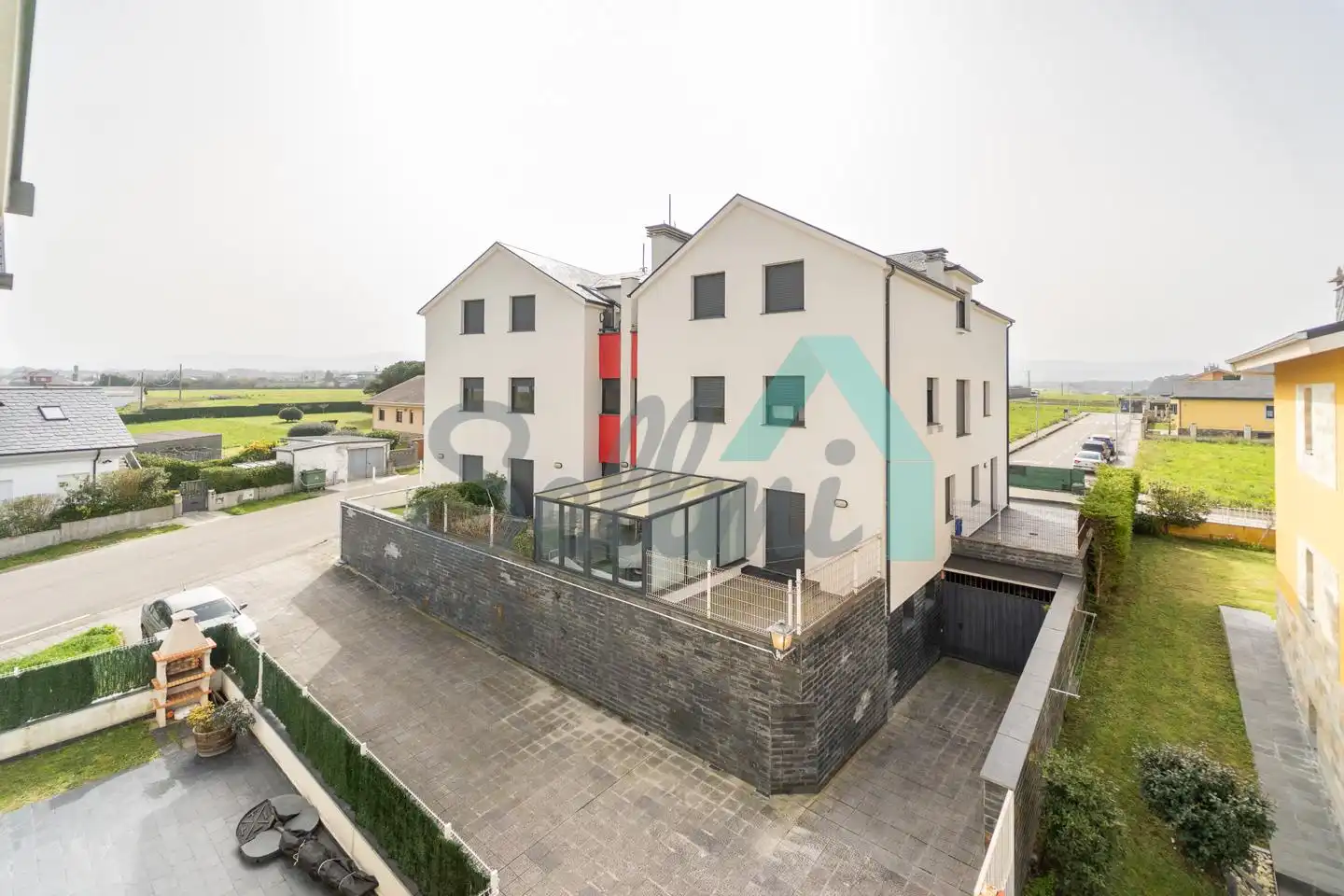Exterior view of Flat for sale in Tapia de Casariego  with Heating, Terrace and Storage room