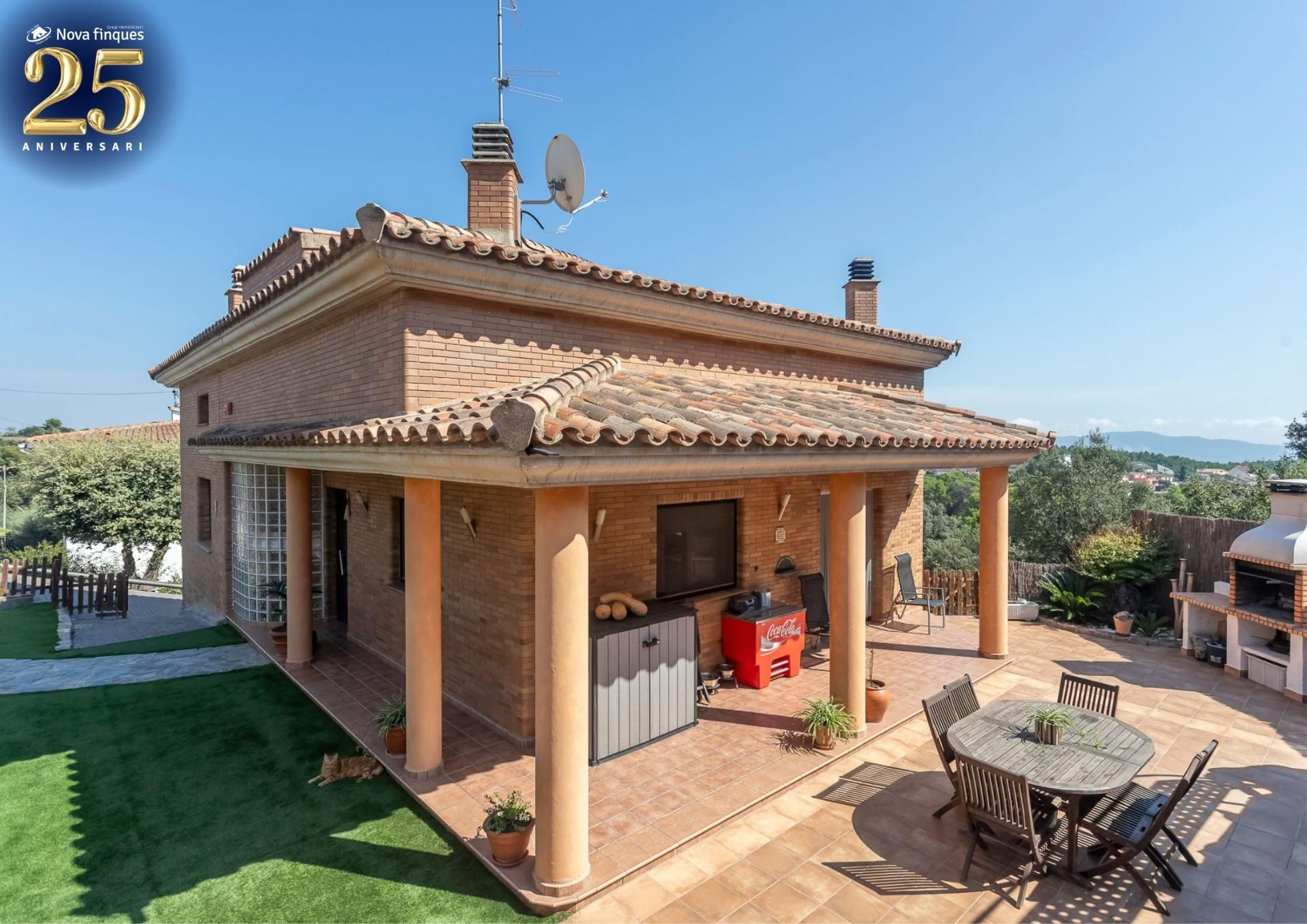 Exterior view of House or chalet for sale in Sentmenat  with Air Conditioner and Heating