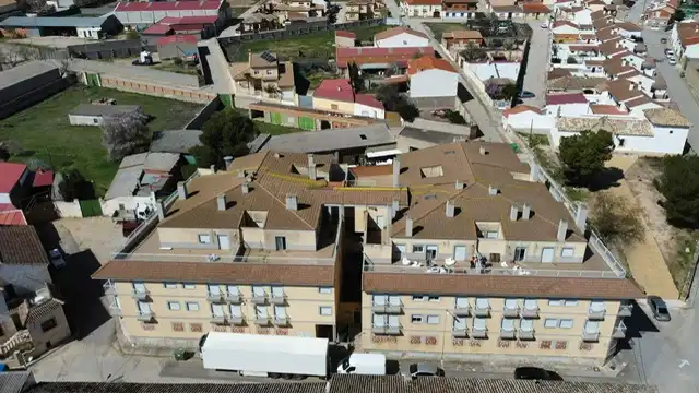 Außenansicht von Dachboden zum Verkauf in Horcajo de Santiago mit Heizung, Parkett und Terrasse