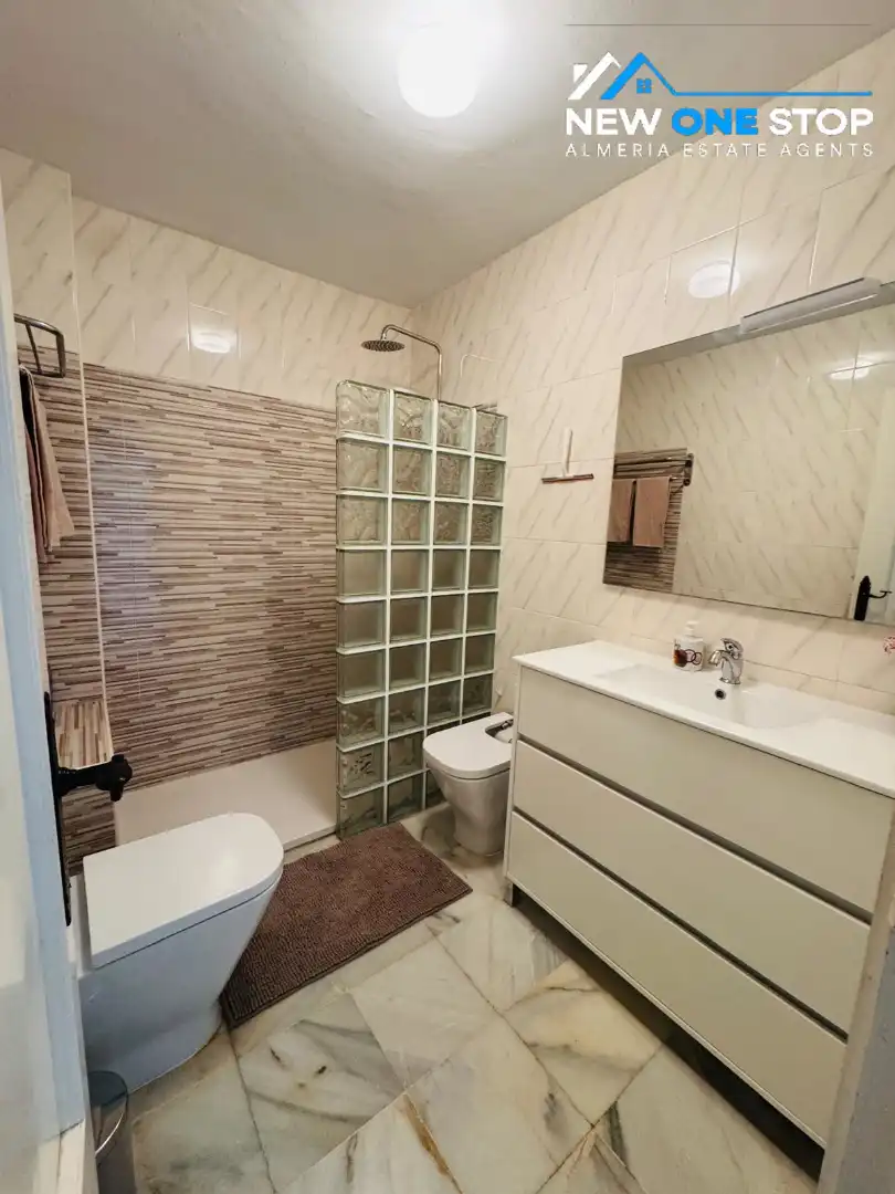 Bathroom of Apartments for sale in Mojácar Playa - Las Ventanicas - La Paratá