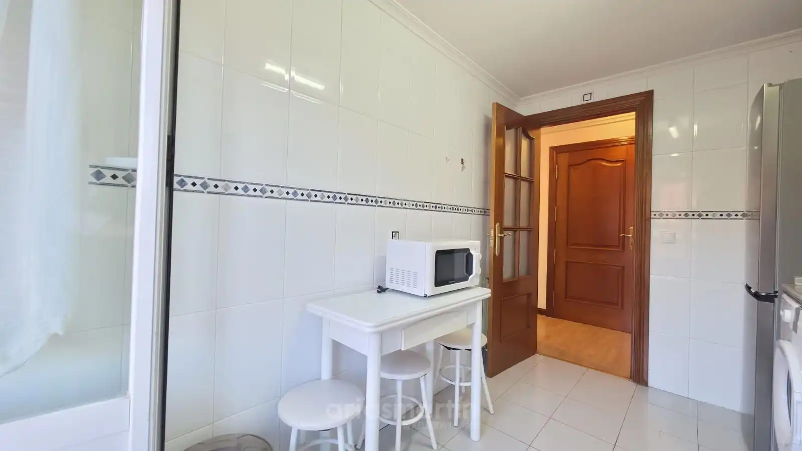 Kitchen of Flat for rent in Salamanca  with Heating, Terrace and Swimming Pool