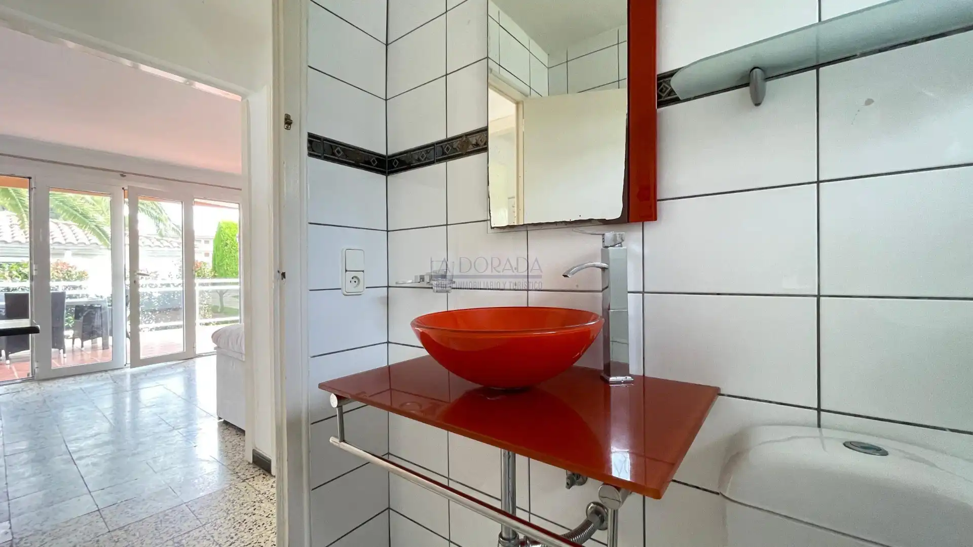 Badezimmer von Haus oder Chalet zum Verkauf in Cambrils mit Klimaanlage, Privatgarten und Terrasse