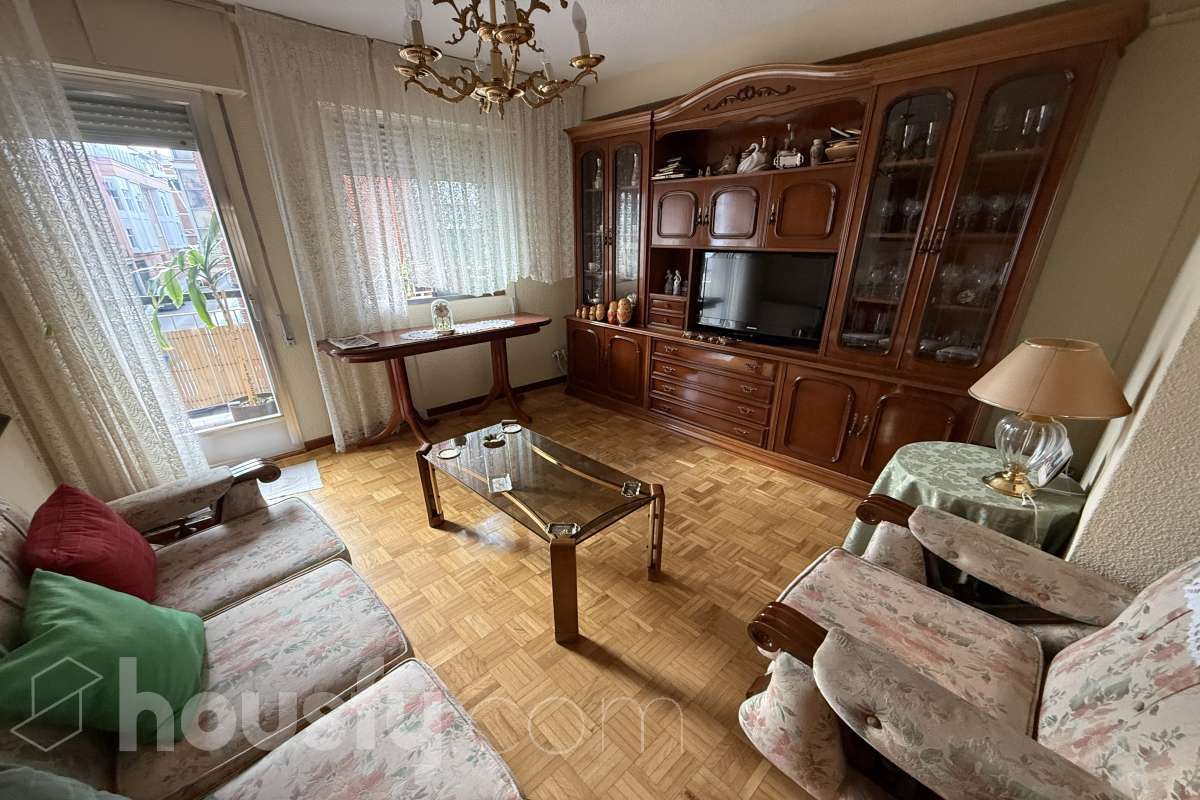 Living room of Flat to rent in  Madrid Capital  with Air Conditioner, Heating and Terrace