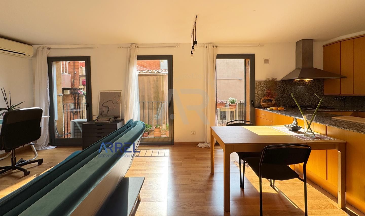 Living room of Flat for sale in Alella  with Air Conditioner