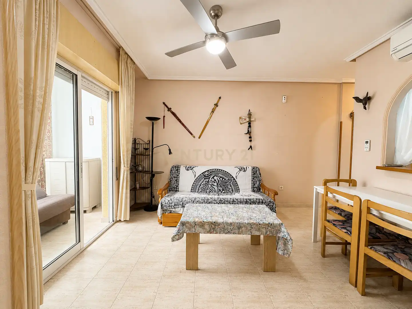 Sala d'estar de Apartament de lloguer en Playa del Acequión, Náufragos y Rocío del Mar