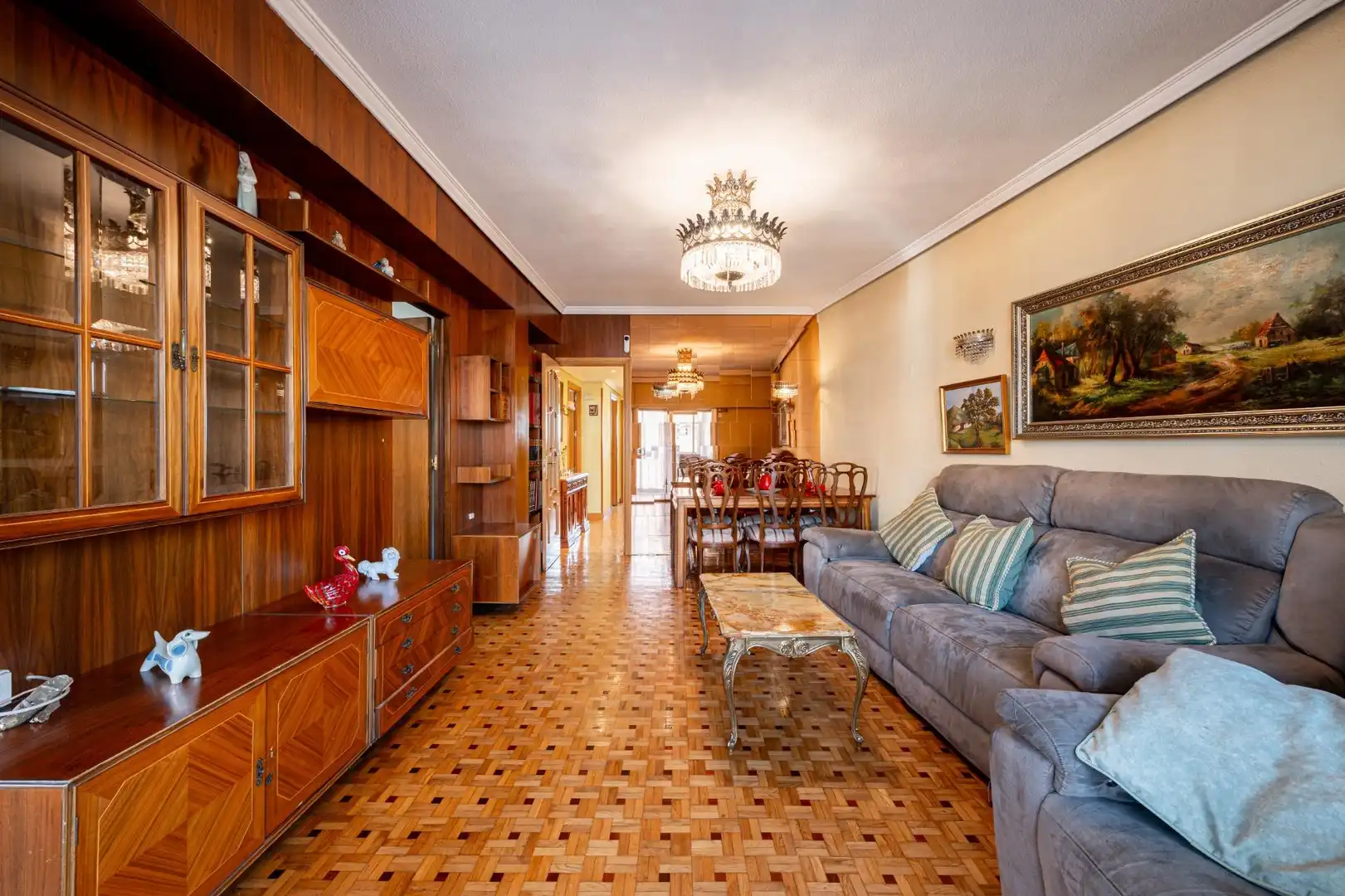 Sala de estar de Piso en venta en Madrid con Aire acondicionado, Calefacción y Terraza