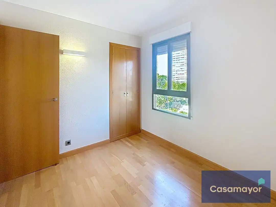 Bedroom of Flat for rent in Alicante / Alacant  with Air Conditioner, Heating and Private garden
