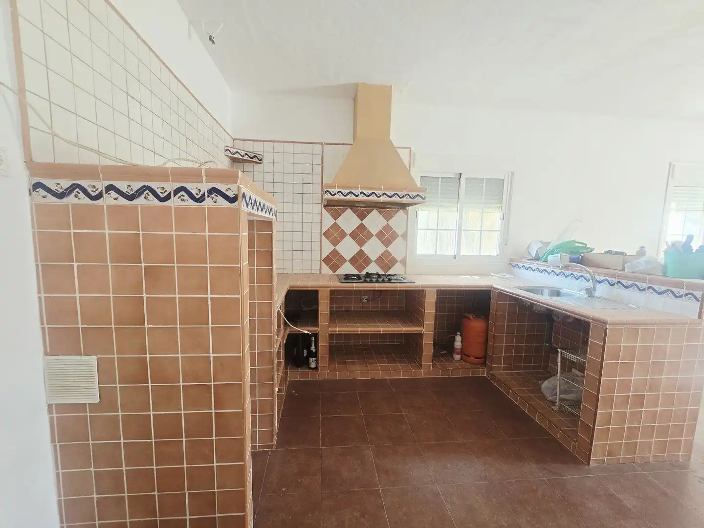 Küche von Haus oder Chalet zum Verkauf in Sorbas mit Klimaanlage, Privatgarten und Terrasse