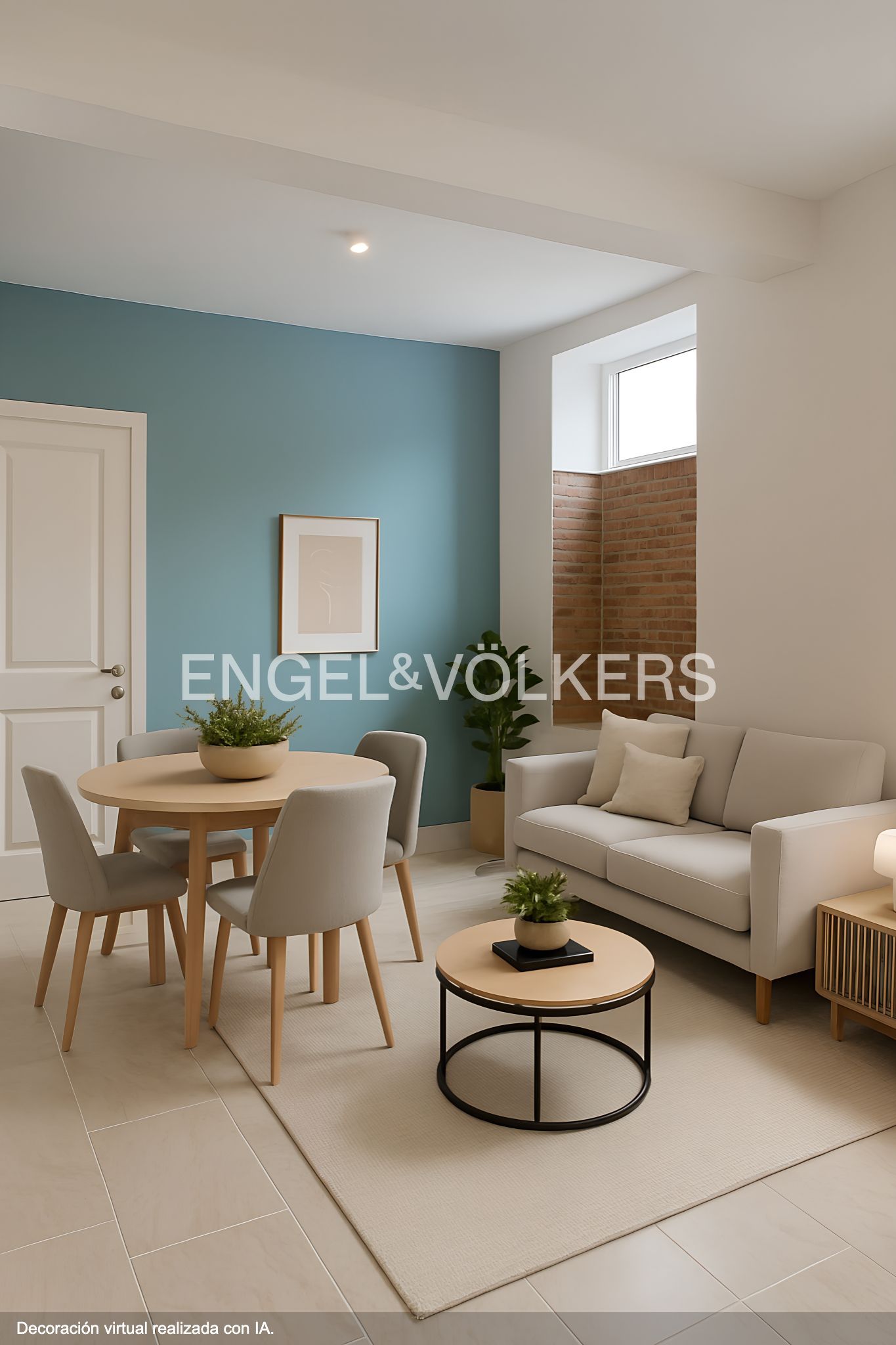 Sala d'estar de Apartament en venda en  Madrid Capital amb Calefacció