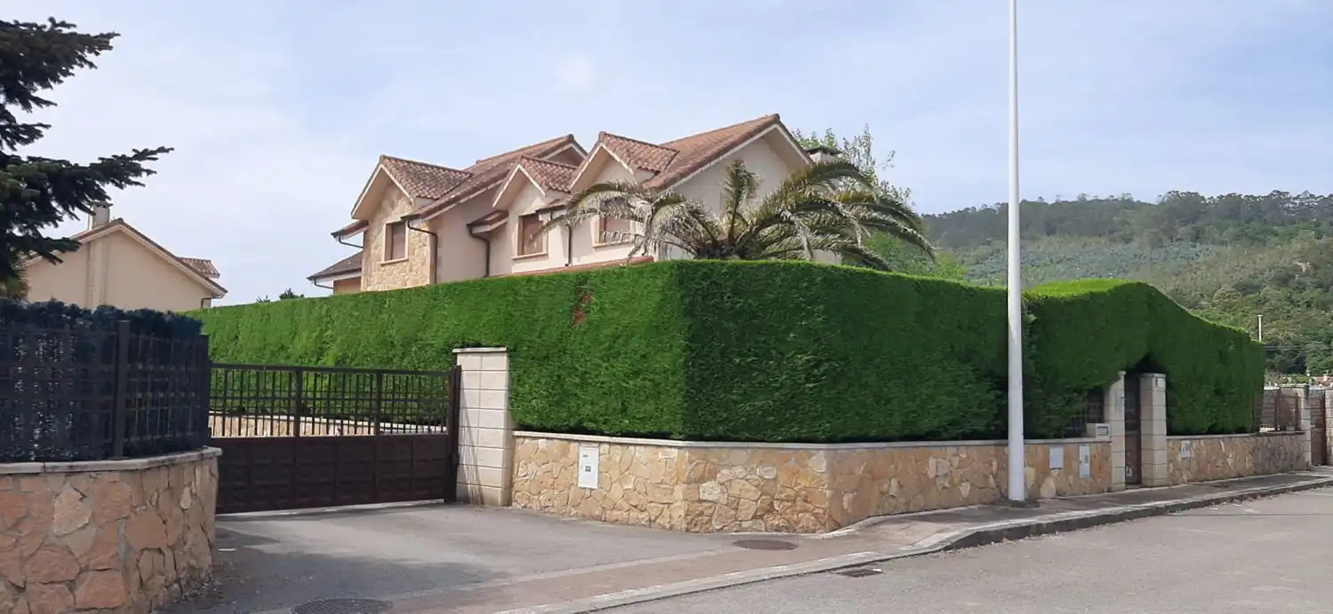 Vista exterior de Casa o xalet en venda en Argoños  amb Calefacció