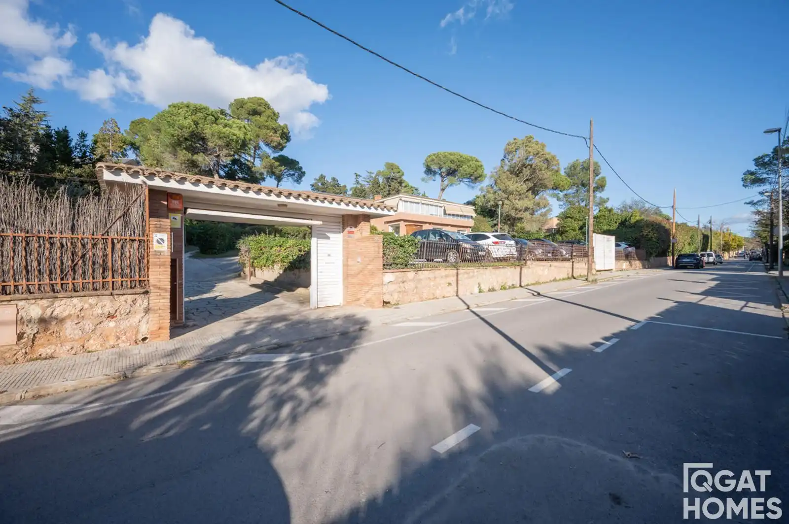Exterior view of Houses for sale in Sant Cugat del Vallès  with Air Conditioner, Heating and Alarm